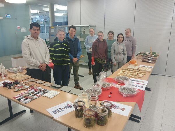 Gruppenfoto Adventsverkauf